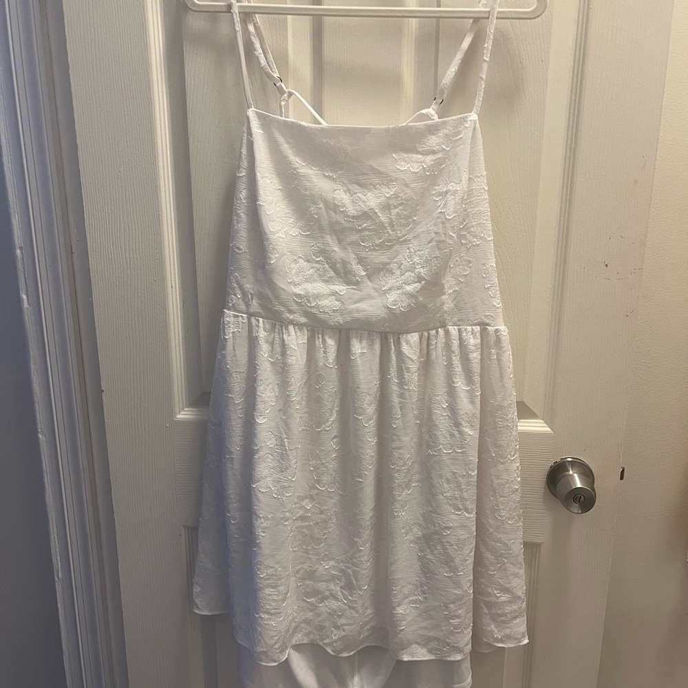 Wild Fable Ivory Embroidered Dress